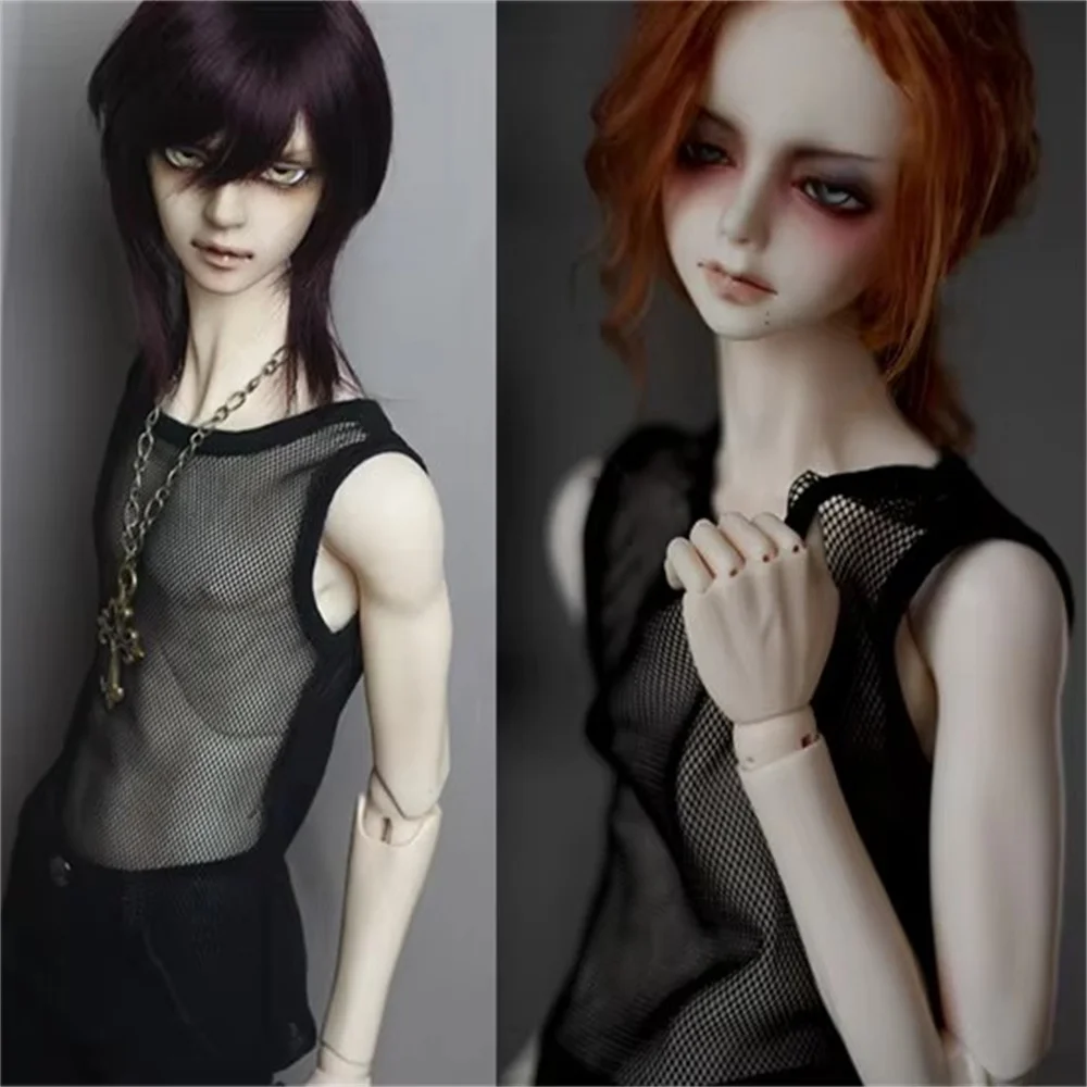 Одежда для кукол BJD, подходит для новой модели SD17 1/3 года, модная ажурная удлиненная сетчатая рубашка рок-жилет/Нижняя рубашка, очень легко сочетается с курицей
Одежда для кукол BJD, подходит для новой модели SD17 1/3 года, модная ажурная удлиненная сетчатая рубашка рок-жилет/Нижняя рубашка, очень легко сочетается с курицей