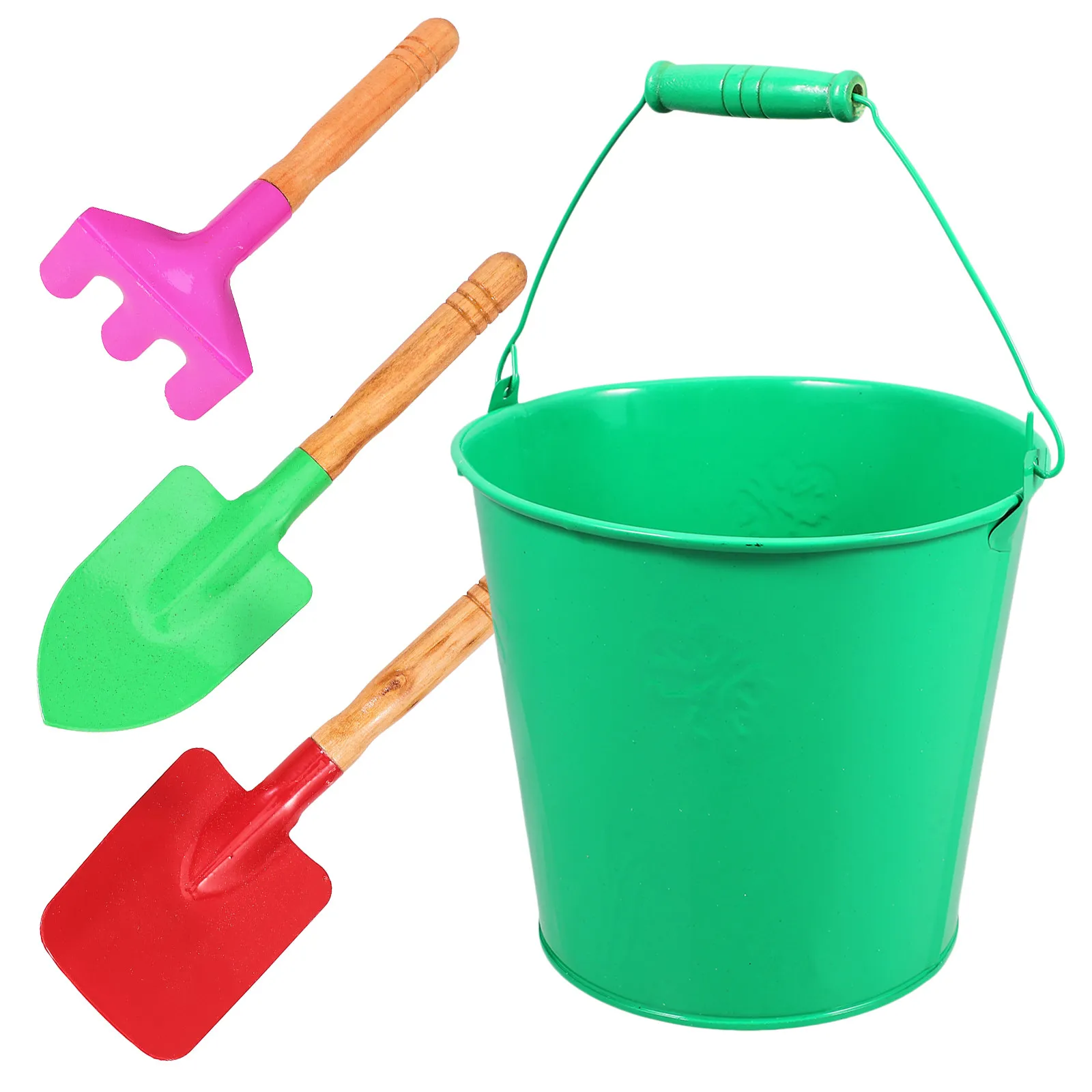 1Set Beach Playing Sand Bucket Shovel Set Premium Iron Portable Lightweight Kid Outdoor Fun Summer Playthings Iron Bucket Toys
1Set Beach Playing Sand Bucket Shovel Set Premium Iron Portable Lightweight Kid Outdoor Fun Summer Playthings Iron Bucket Toys