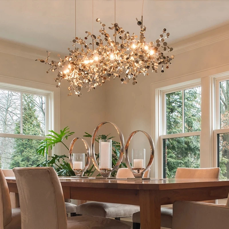 Modern Simplicity LED Chandelier for Living and Dining Room Coffee Tables Kitchen Bedroom Pendant Light Home Decor Light Fixture
Modern Simplicity LED Chandelier for Living and Dining Room Coffee Tables Kitchen Bedroom Pendant Light Home Decor Light Fixture