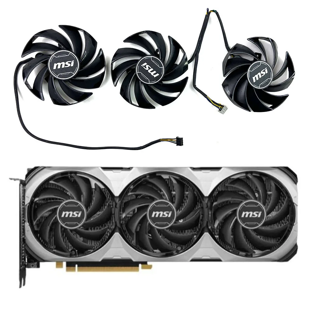 NEW Cooling Fan 85MM 4PIN PLD09210S12HH RTX4060 4060TI 4070 4070TI VENTUS 3X GPU FAN For MSI GeForce RTX4060TI RTX4070 VENTUS 3X
NEW Cooling Fan 85MM 4PIN PLD09210S12HH RTX4060 4060TI 4070 4070TI VENTUS 3X GPU FAN For MSI GeForce RTX4060TI RTX4070 VENTUS 3X