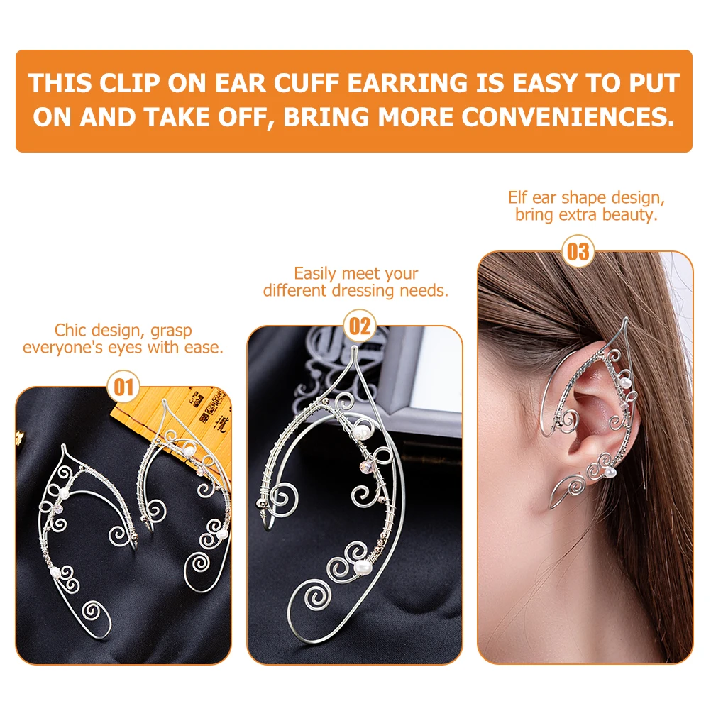 Piercing Women Earrings Elf Cuff Clip Accessories Elf Accessories Cuffs Birthday Valentine Gifts
Piercing Women Earrings Elf Cuff Clip Accessories Elf Accessories Cuffs Birthday Valentine Gifts