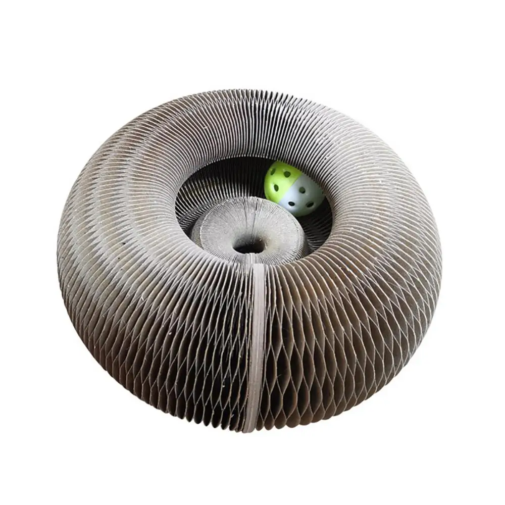 Scratching Board Toy Paper Organ With Bell Creative Universal Pet Supplies Cat Scratching Board Cat Grinding Claw Foldable
Scratching Board Toy Paper Organ With Bell Creative Universal Pet Supplies Cat Scratching Board Cat Grinding Claw Foldable