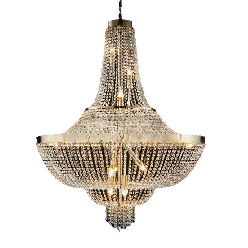 The new wedding hall wrought iron electroplated silver crystal is beautiful, and the creates a sense
The new wedding hall wrought iron electroplated silver crystal is beautiful, and the creates a sense