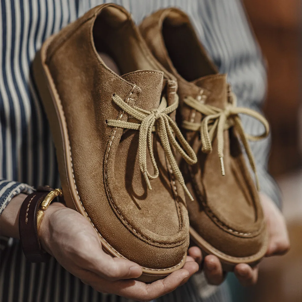 Men's shoes 2025 autumn new item Maillard retro casual loafers soft sole versatile real leather shoes
Men's shoes 2025 autumn new item Maillard retro casual loafers soft sole versatile real leather shoes