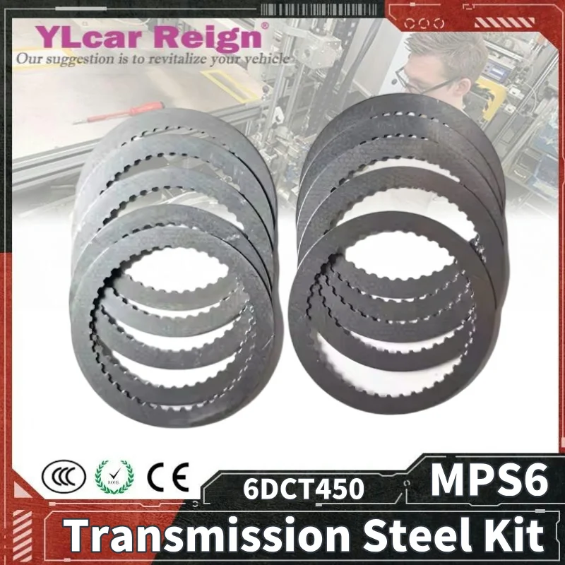 6DCT450 MPS6 Automatic Transmission Gearbox Rebuild Steel Kit Repair Kit For Volvo CHRYSLER FORD Mondeo LAND Car Accessories
6DCT450 MPS6 Automatic Transmission Gearbox Rebuild Steel Kit Repair Kit For Volvo CHRYSLER FORD Mondeo LAND Car Accessories