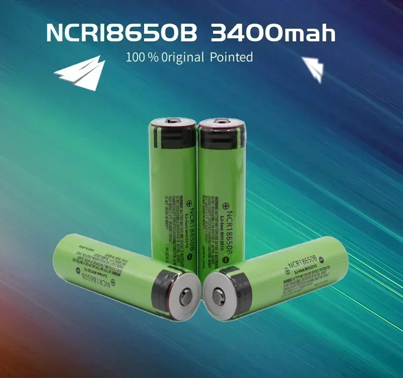 18650 3.7V 3400mAh Original Rechargeable Li - Battery, Perfect for Flashlights and Other Devices
18650 3.7V 3400mAh Original Rechargeable Li - Battery, Perfect for Flashlights and Other Devices