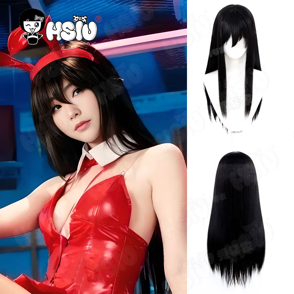 Taihou Cosplay Wig Fiber synthetic wig「HSIU」80CM long black Wig+Wig cap Party Women Girls Wig Game Azur Lane Cosplay Wig
Taihou Cosplay Wig Fiber synthetic wig「HSIU」80CM long black Wig+Wig cap Party Women Girls Wig Game Azur Lane Cosplay Wig