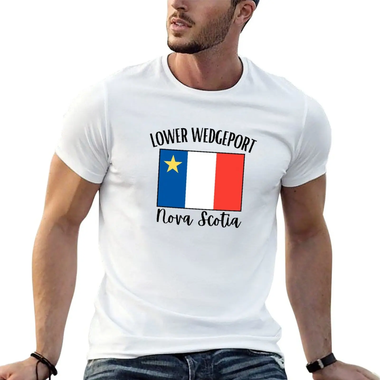 Lower Wedgeport Acadian Flag T-Shirt essential t shirt graphic t shirts for man anime tshirt T-shirt
Lower Wedgeport Acadian Flag T-Shirt essential t shirt graphic t shirts for man anime tshirt T-shirt