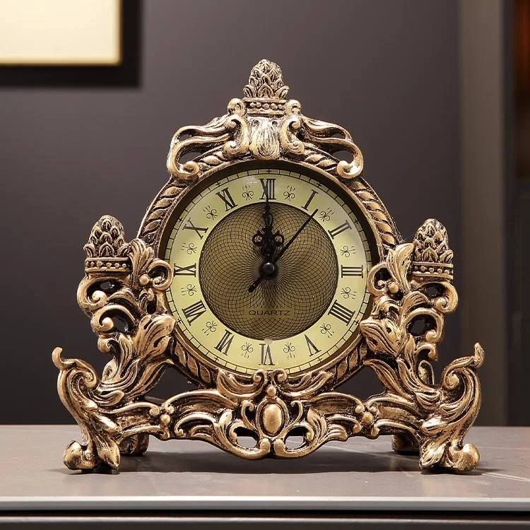 Clock living room home desktop clock European clock ornament Chinese elk retro American fashion high-end atmosphere
Clock living room home desktop clock European clock ornament Chinese elk retro American fashion high-end atmosphere