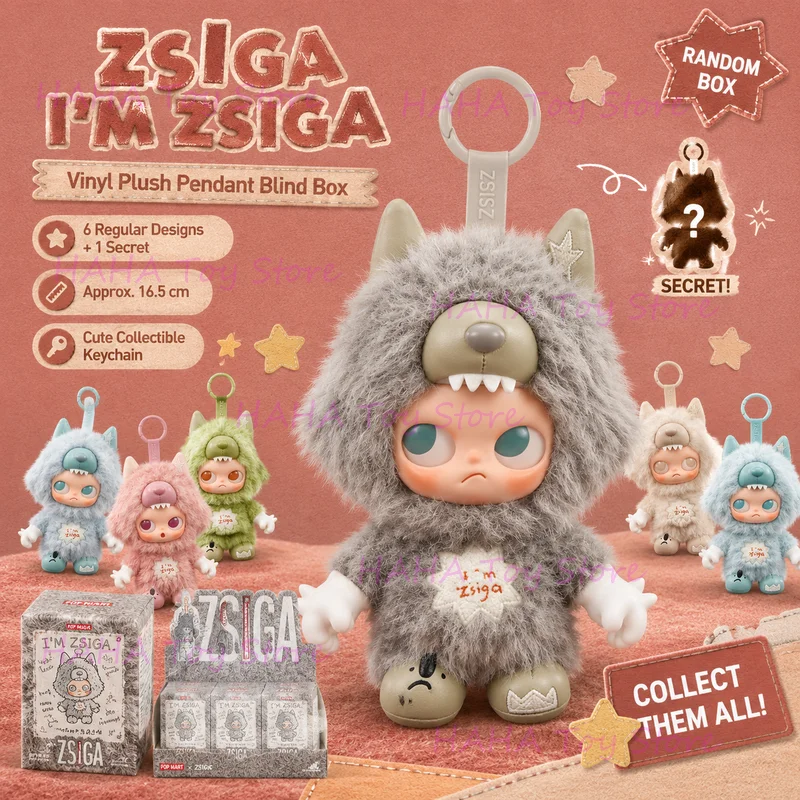 POP MART Zsiga Im Zsiga Series Vinyl Mystery Box Pendant Blind Box Collectible Cute Toy Figure Home Decoration Toys For Adult
POP MART Zsiga Im Zsiga Series Vinyl Mystery Box Pendant Blind Box Collectible Cute Toy Figure Home Decoration Toys For Adult