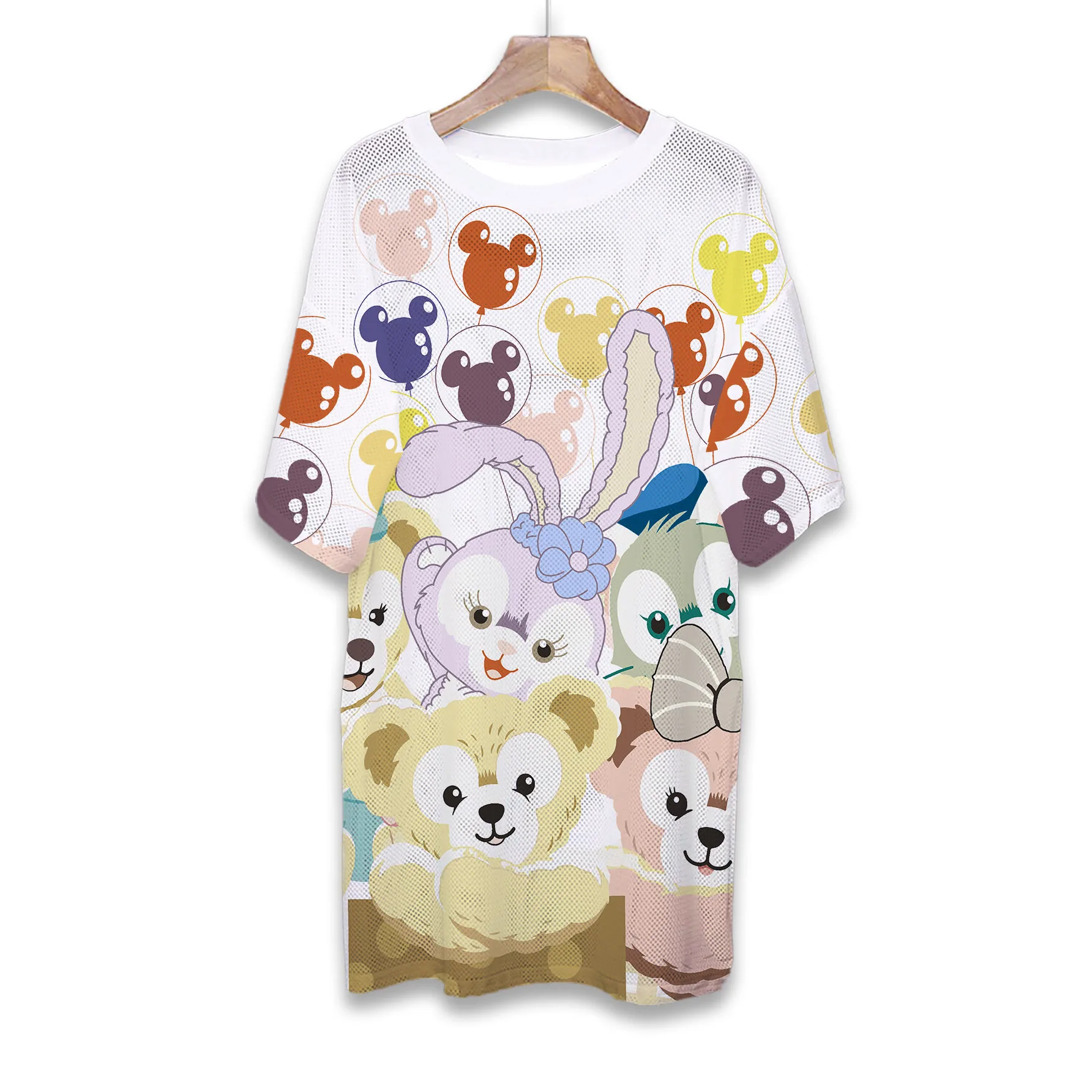 New Summer Casual Stella Print Loose Women Pajamas Homewear Short Sleeve T-Shirt Ice Silk Mesh Quick Dry Dress Nightdress
New Summer Casual Stella Print Loose Women Pajamas Homewear Short Sleeve T-Shirt Ice Silk Mesh Quick Dry Dress Nightdress
