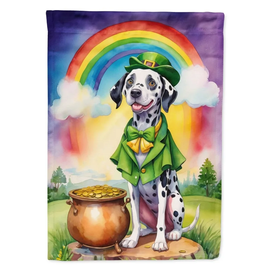 Dalmatian St Patrick's Day Garden Flag Mailbox Flag Drative Yard Flag Banner Outside Patio Artwork Yard Flower Beds Garden Size
Dalmatian St Patrick's Day Garden Flag Mailbox Flag Drative Yard Flag Banner Outside Patio Artwork Yard Flower Beds Garden Size