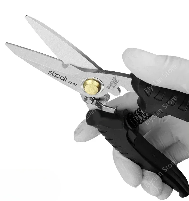 Stainless steel electrical scissors, iron sheet scissors, carpet scissors, industrial stainless steel light steel keel scissors
Stainless steel electrical scissors, iron sheet scissors, carpet scissors, industrial stainless steel light steel keel scissors