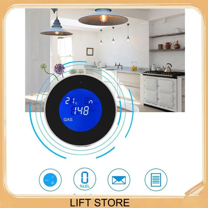 BTLIFE-Tuya Wi-Fi умный датчик сигнализации природного газа сигнализация горючего газа с функцией температуры с ЖК-дисплеем и приложением Tuya E
BTLIFE-Tuya Wi-Fi умный датчик сигнализации природного газа сигнализация горючего газа с функцией температуры с ЖК-дисплеем и приложением Tuya E
