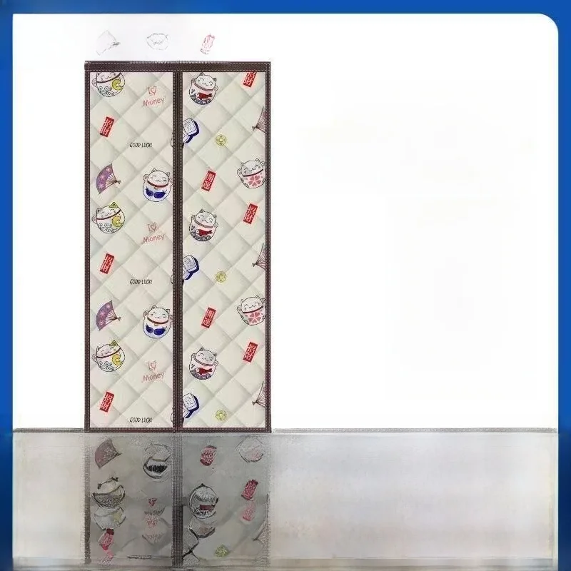 Thiened Cotton Mosquito Door Curtain Winter Home Warmth Insulation Windproof Soundproof Self-absorbing Parting Curtain
Thiened Cotton Mosquito Door Curtain Winter Home Warmth Insulation Windproof Soundproof Self-absorbing Parting Curtain