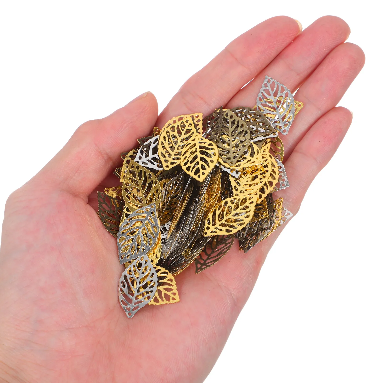 150Pcs Zinc Alloy Hollow Tree Leaf Pendants for DIY Jewelry Making Necklace Earring Hairpin Bracelet Leaf Craft Charm Pendant
150Pcs Zinc Alloy Hollow Tree Leaf Pendants for DIY Jewelry Making Necklace Earring Hairpin Bracelet Leaf Craft Charm Pendant