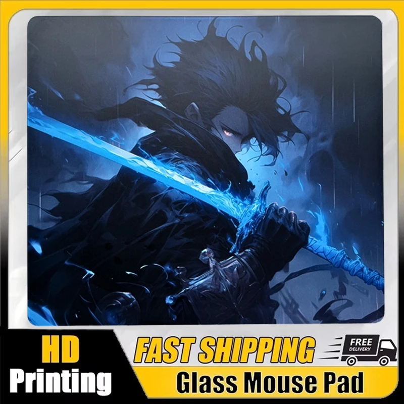 Jaanese S-Skadira Azure Blade Photovoltaic Glass Mouse Pad Tempered Upgrade Smooth FPS Game & Office Specific Pc Laptop Desk Mat
Jaanese S-Skadira Azure Blade Photovoltaic Glass Mouse Pad Tempered Upgrade Smooth FPS Game & Office Specific Pc Laptop Desk Mat