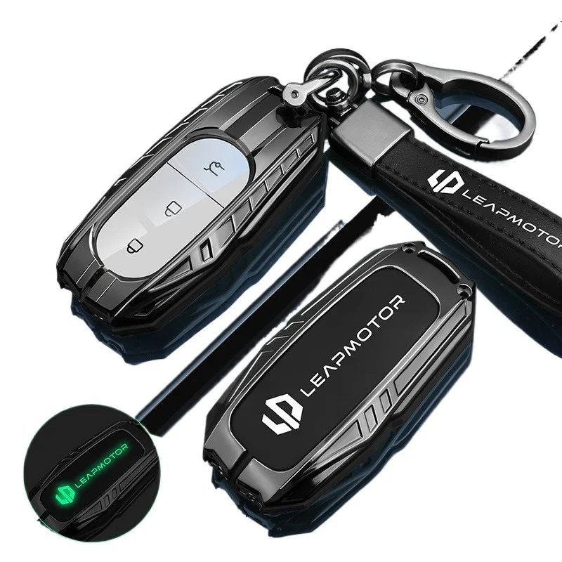 Premium Zinc Alloy Key Cover Case for Leapmotor C11/C01 (Range Extender) (2023) - Protective Key Fob Shell Keychain
Premium Zinc Alloy Key Cover Case for Leapmotor C11/C01 (Range Extender) (2023) - Protective Key Fob Shell Keychain