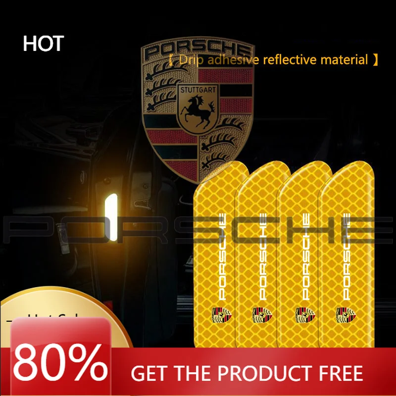 For Porsche Cayenne Macan Panamera 918 911 Car Door Reflective Sticker Night Light Warning Decal For Porsche 911 718 Taycan Pana
For Porsche Cayenne Macan Panamera 918 911 Car Door Reflective Sticker Night Light Warning Decal For Porsche 911 718 Taycan Pana