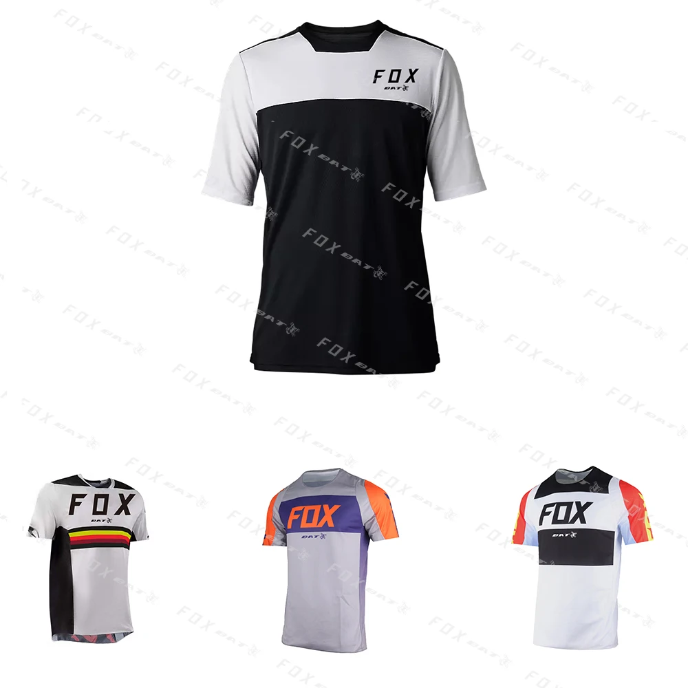 Men's Short Sleeves Downhill Dress Motocross Clothing Mountain Bike Jersey Bat Fox MTB T Shirt Offroad DH Motorcycle Jersey
Men's Short Sleeves Downhill Dress Motocross Clothing Mountain Bike Jersey Bat Fox MTB T Shirt Offroad DH Motorcycle Jersey