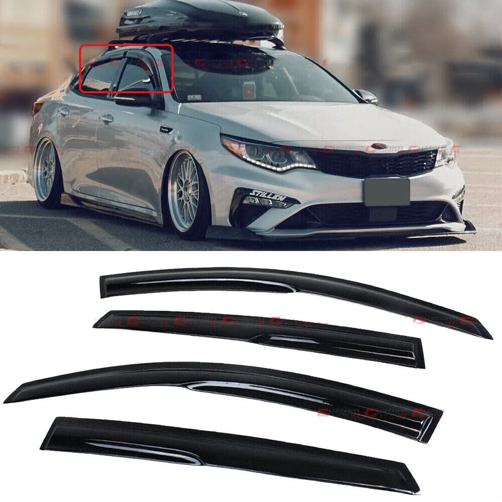For 2016-2019 Kia Optima K5 Wavy Mugen Style Window Visors Rain Guards Deflector
For 2016-2019 Kia Optima K5 Wavy Mugen Style Window Visors Rain Guards Deflector