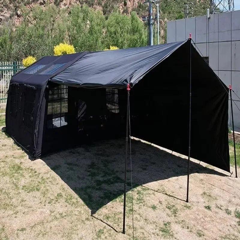 Portable Single-Layer PVC Waterproof Oxford Inflatable Tent Four-Season Fireproof UV-Resistant 6-8 Person Quick Automatic
Portable Single-Layer PVC Waterproof Oxford Inflatable Tent Four-Season Fireproof UV-Resistant 6-8 Person Quick Automatic