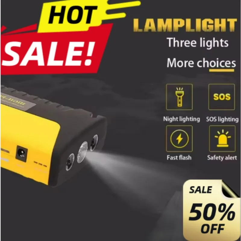 For Multifunctional 12V Auto Emergency Jump Starter Power Bank for Car Battery Boosting
For Multifunctional 12V Auto Emergency Jump Starter Power Bank for Car Battery Boosting