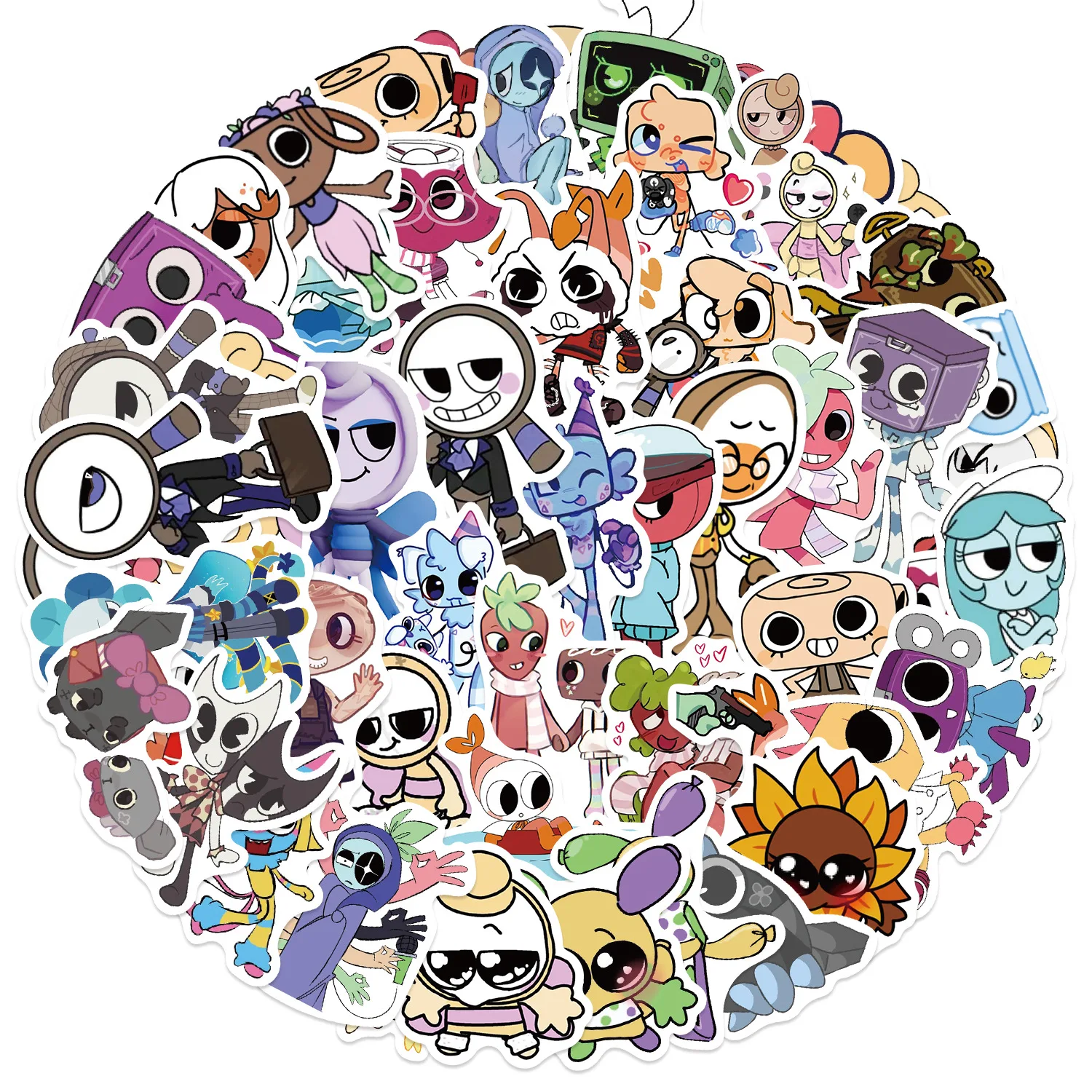 10/54PCS Dandys World Cute Fun Sticker Game Doodle DIY Water Cup Skateboard Helmet Refrigerator Waterproof Decal Toy Stickers
10/54PCS Dandys World Cute Fun Sticker Game Doodle DIY Water Cup Skateboard Helmet Refrigerator Waterproof Decal Toy Stickers