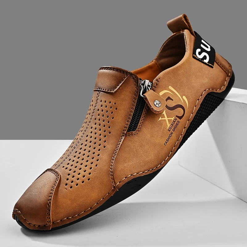 Men's Casual Leather Shoes Outdoor Walking Fashion Leisure Vacation Soft Driving Sneakers Breathable Male Footwear
Men's Casual Leather Shoes Outdoor Walking Fashion Leisure Vacation Soft Driving Sneakers Breathable Male Footwear