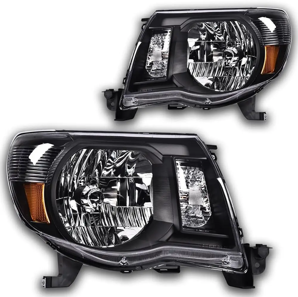 Фара в сборе без лампочек, совместимая с Toyota Tacoma 2005 2006 2007 2008 2009 2010 2011, фара-бампер, прозрачная линза, черная
Фара в сборе без лампочек, совместимая с Toyota Tacoma 2005 2006 2007 2008 2009 2010 2011, фара-бампер, прозрачная линза, черная