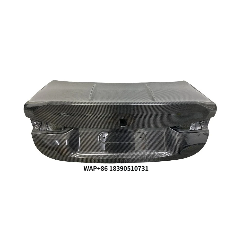 CSL Style Carbon Fiber Rear Trunk Boot Lid Cover for M4 G82
CSL Style Carbon Fiber Rear Trunk Boot Lid Cover for M4 G82