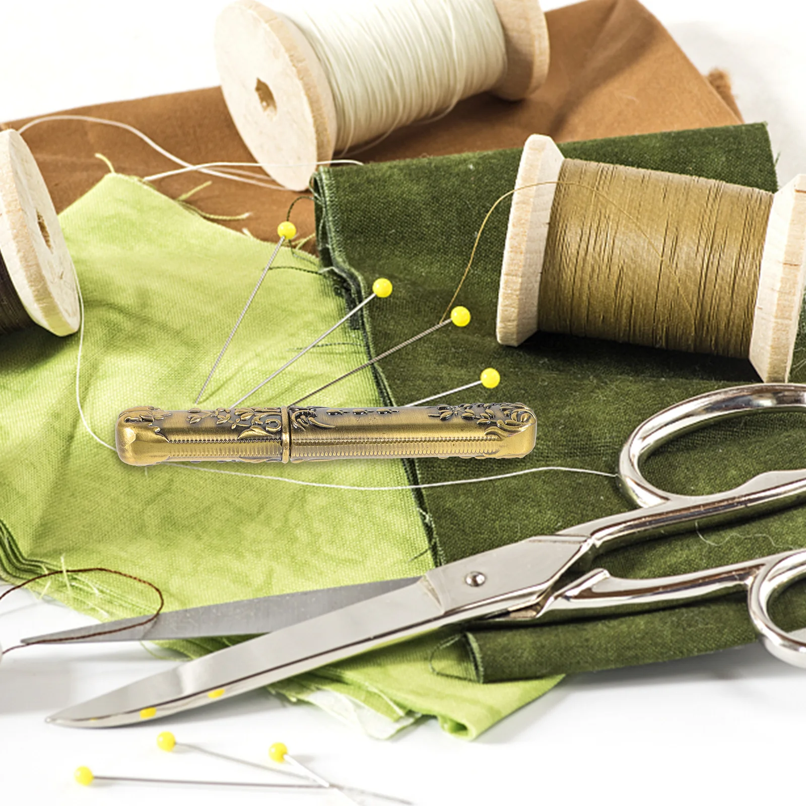 Needle Tube Storage Needle Container Zinc Alloy Durable Needles Holder Large Capacity Knitting Crochet Case Needles Holder
Needle Tube Storage Needle Container Zinc Alloy Durable Needles Holder Large Capacity Knitting Crochet Case Needles Holder