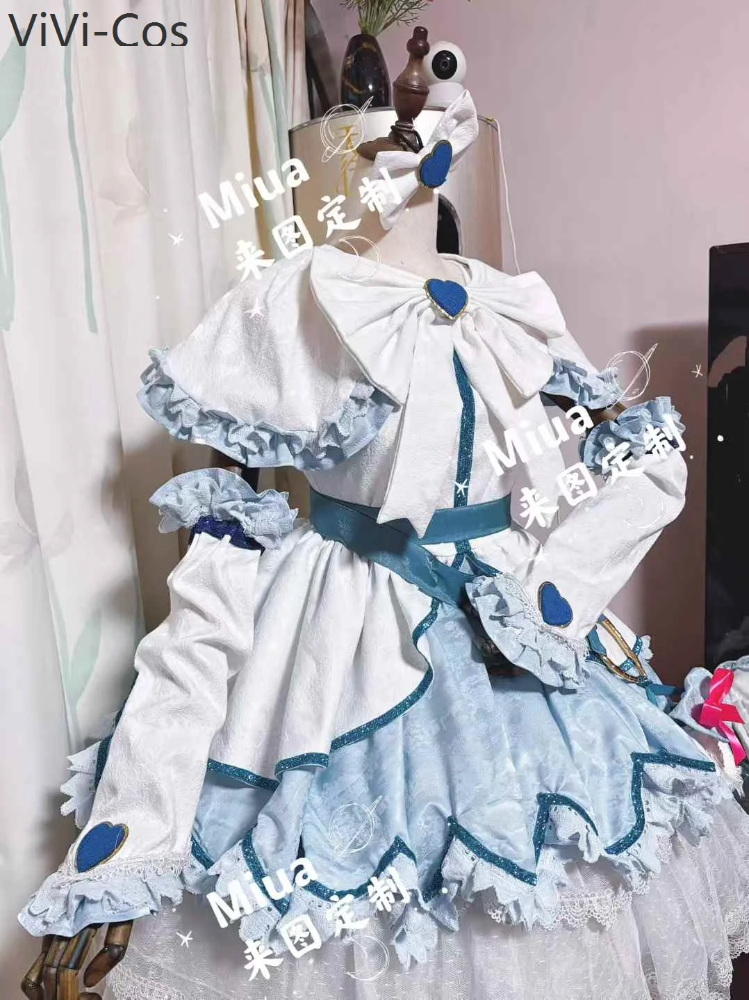 ViVi-Cos Pretty Cure Cure белое платье косплей костюм Cos игры аниме вечерние униформа Хэллоуин играть ролевая одежда одежда
ViVi-Cos Pretty Cure Cure белое платье косплей костюм Cos игры аниме вечерние униформа Хэллоуин играть ролевая одежда одежда