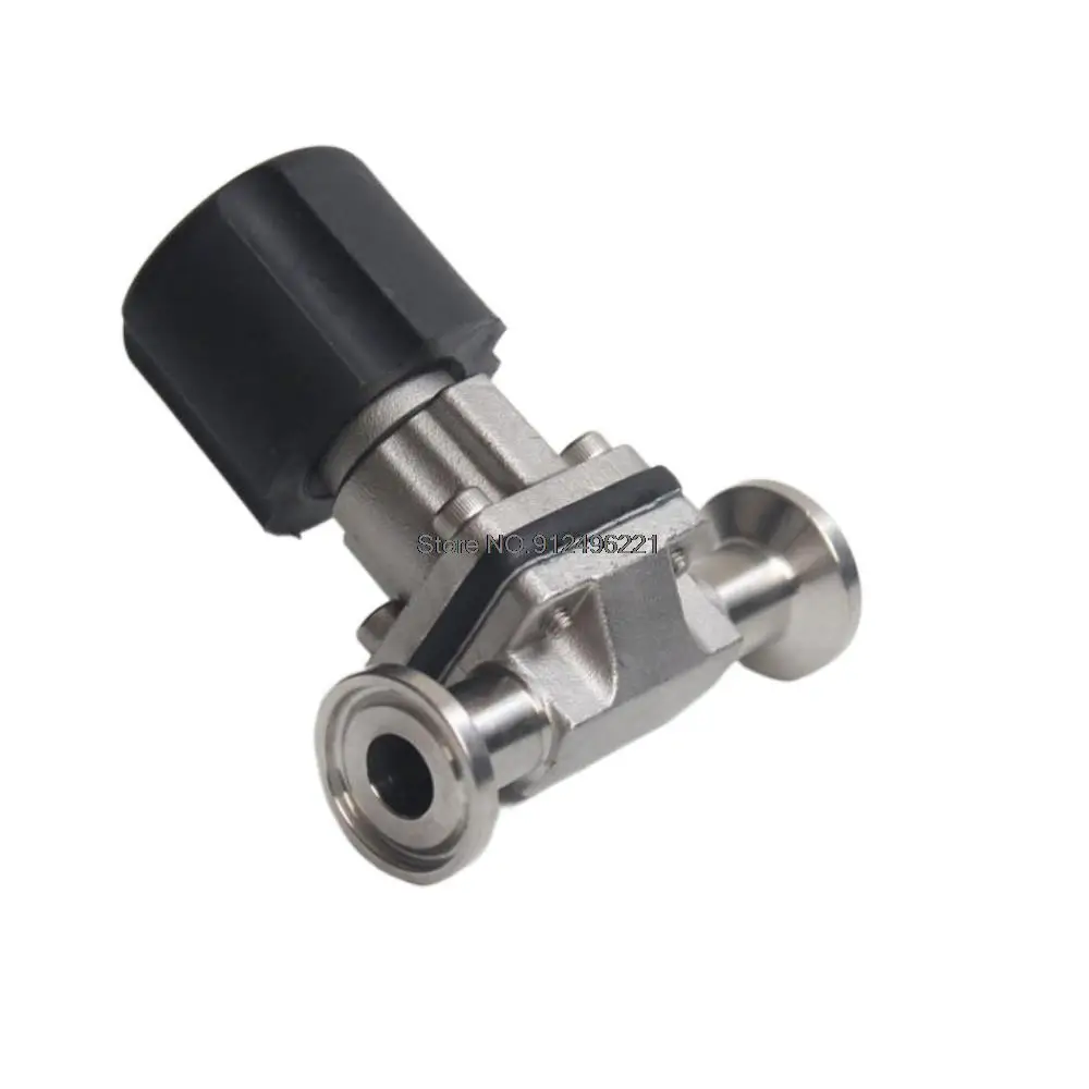 Fit 1/2" 12.7mm Pipe OD x 0.5" Tri Clamp Sanitary Diaphragm Valve SUS 316L Stainless Steel For Homebrew Beer Brewing
Fit 1/2" 12.7mm Pipe OD x 0.5" Tri Clamp Sanitary Diaphragm Valve SUS 316L Stainless Steel For Homebrew Beer Brewing