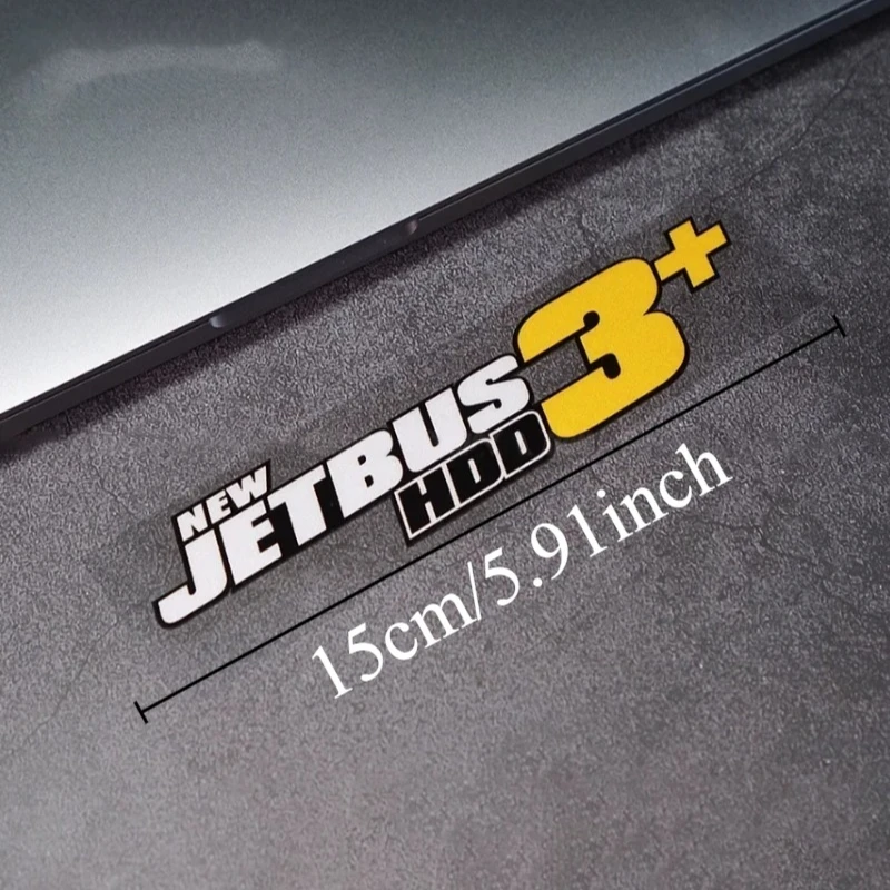 NEW JETBUS 3+ HDD Waterproof Vinyl Stickers, Decals for Motorcycle Helmet, Car Body, Laptop Decor
NEW JETBUS 3+ HDD Waterproof Vinyl Stickers, Decals for Motorcycle Helmet, Car Body, Laptop Decor