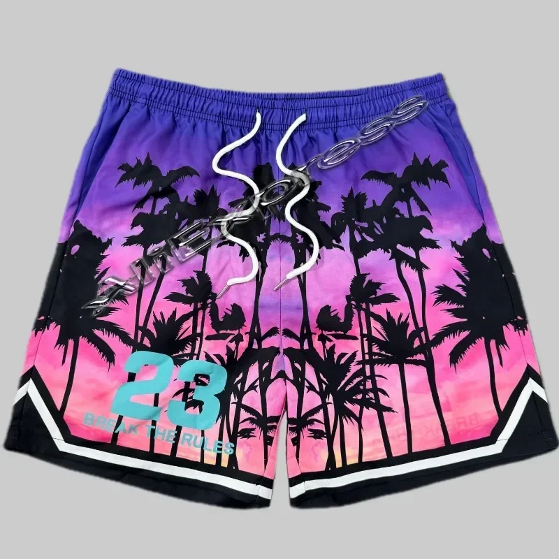 25/26 3D Printed Los Angeles Basketball Men's Shorts Summer Fashion Hawaii Beach Coconut Tree Pattern MOTO Shorts
25/26 3D Printed Los Angeles Basketball Men's Shorts Summer Fashion Hawaii Beach Coconut Tree Pattern MOTO Shorts