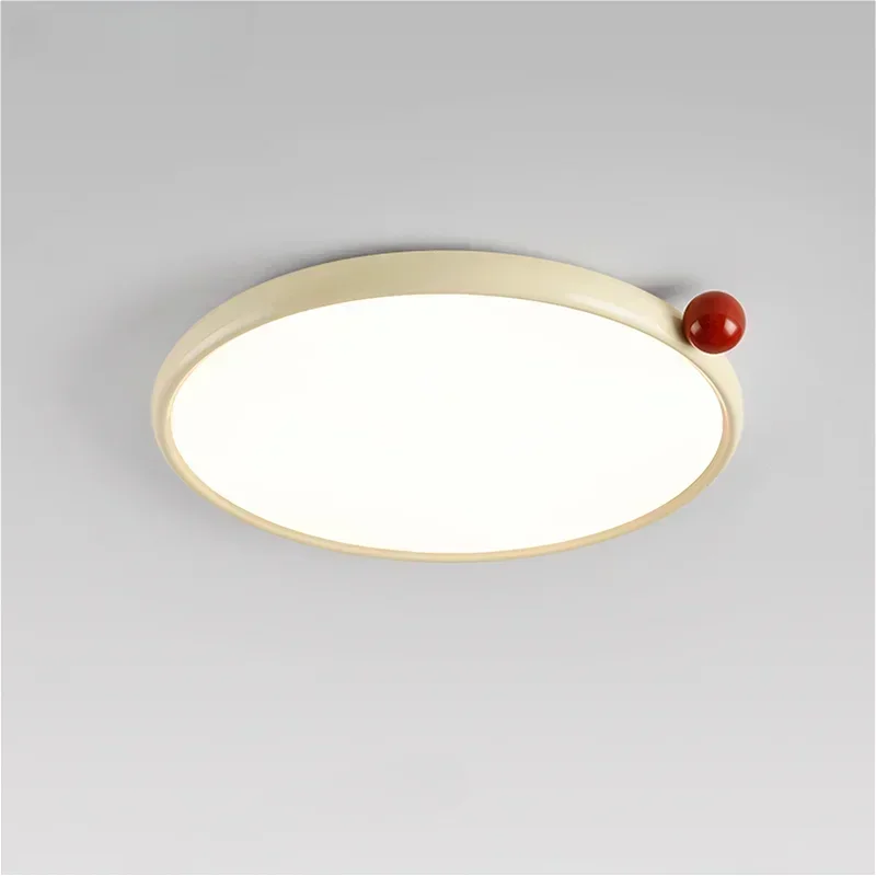 Full Spectrum Cream Ceiling Light Nordic Bedroom Energy-saving Led Ceiling Light Bathroom Indoor Lighting Lampara De Techo FYCL 
Full Spectrum Cream Ceiling Light Nordic Bedroom Energy-saving Led Ceiling Light Bathroom Indoor Lighting Lampara De Techo FYCL