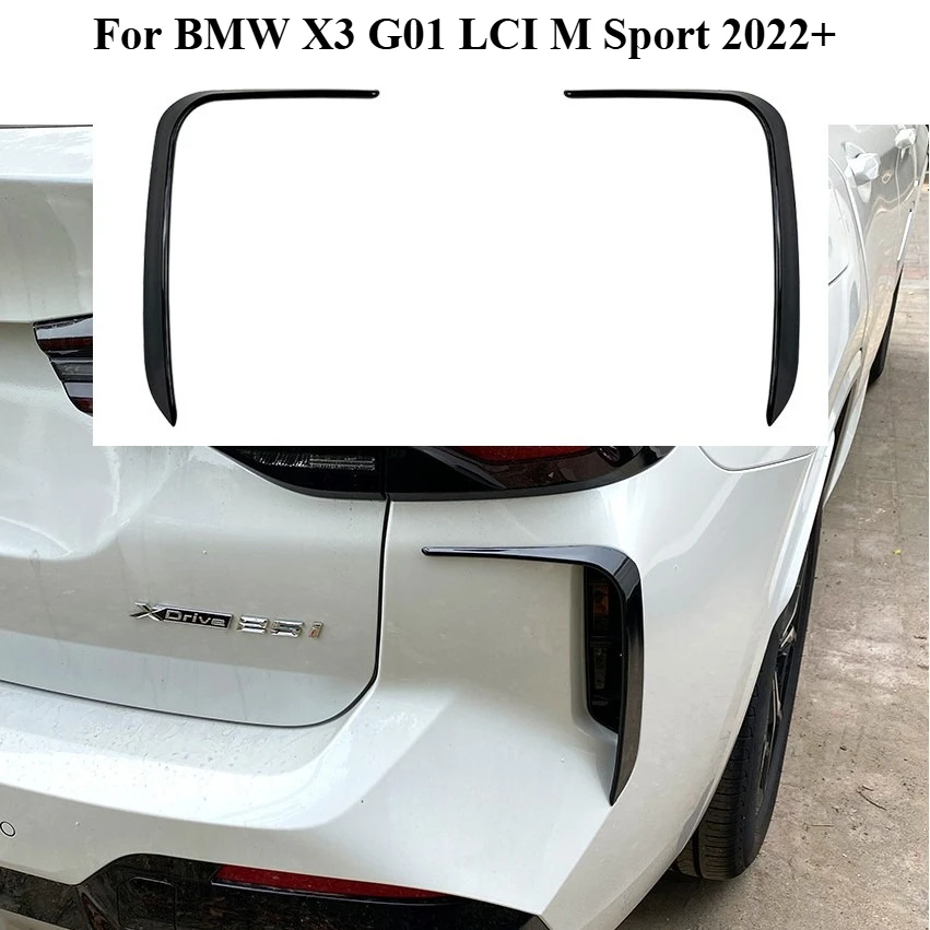 Car Rear Side Wind Knife Spoiler for BMW X3 G01 LCI M Sport 2022+ Tail Side Air Vent Wind Splitter Auto Aftermarket Parts
Car Rear Side Wind Knife Spoiler for BMW X3 G01 LCI M Sport 2022+ Tail Side Air Vent Wind Splitter Auto Aftermarket Parts