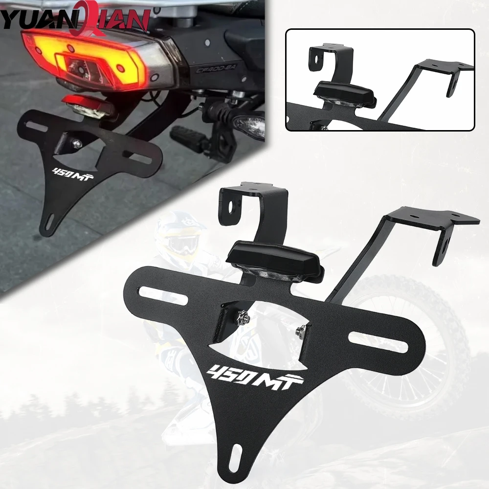 For CFMOTO 450MT CF 450 MT 450MT 2024 2025 2026 Motorcycles License Plate Holder Bracket Rear Tail Tidy Fender Eliminator Kit
For CFMOTO 450MT CF 450 MT 450MT 2024 2025 2026 Motorcycles License Plate Holder Bracket Rear Tail Tidy Fender Eliminator Kit
