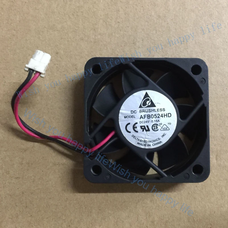 V+ New FOR Delta AFB0524HD DC 24V 0.15A 2PIN AXIAL COOLING FAN#QW
V+ New FOR Delta AFB0524HD DC 24V 0.15A 2PIN AXIAL COOLING FAN#QW