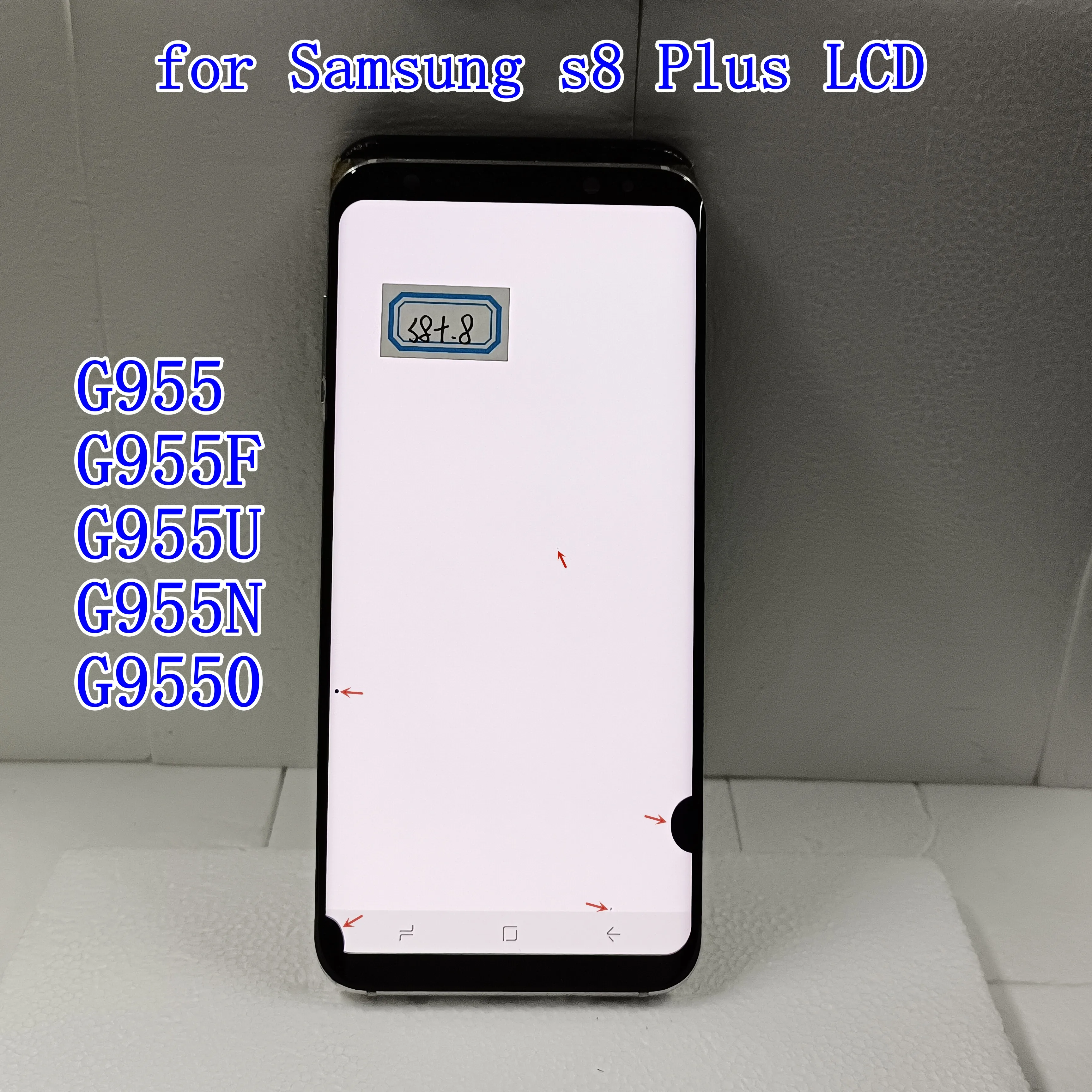 6.2" Super AMOLED For Samsung Galaxy S8+ LCD Display Touch Screen For Galaxy S8 Plus G955 G955F G955U Display ,With Defects
6.2" Super AMOLED For Samsung Galaxy S8+ LCD Display Touch Screen For Galaxy S8 Plus G955 G955F G955U Display ,With Defects
