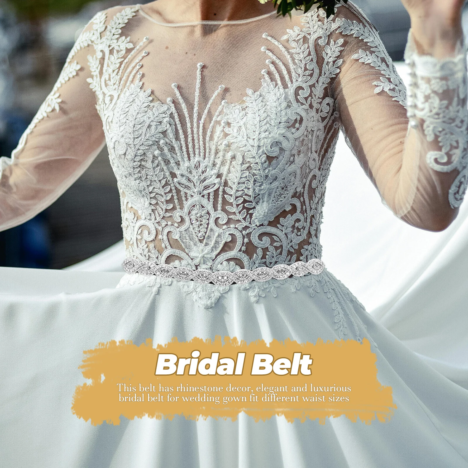 Waist Chain Bridal Belt Miss Garter Rhinestone Wedding Ribbon Rhinestones Buckle Dress
Waist Chain Bridal Belt Miss Garter Rhinestone Wedding Ribbon Rhinestones Buckle Dress