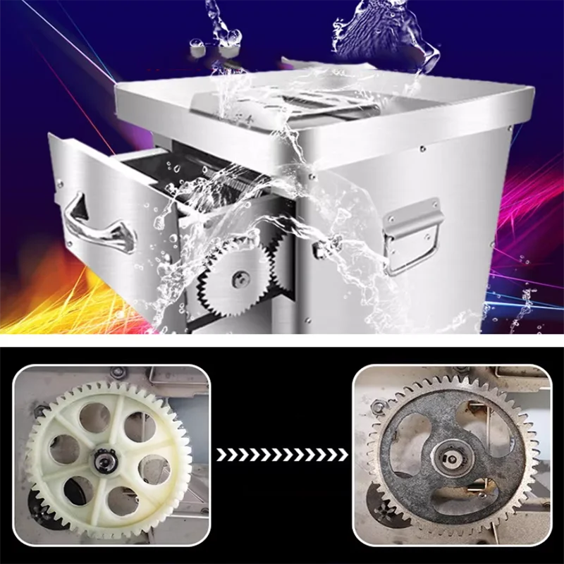 Desktop Commercial Electric Meat Slicer Luxury Sliced Mutton Beef Roll Cutter Machine for Hot Pot Restaurant & Deli Food
Desktop Commercial Electric Meat Slicer Luxury Sliced Mutton Beef Roll Cutter Machine for Hot Pot Restaurant & Deli Food