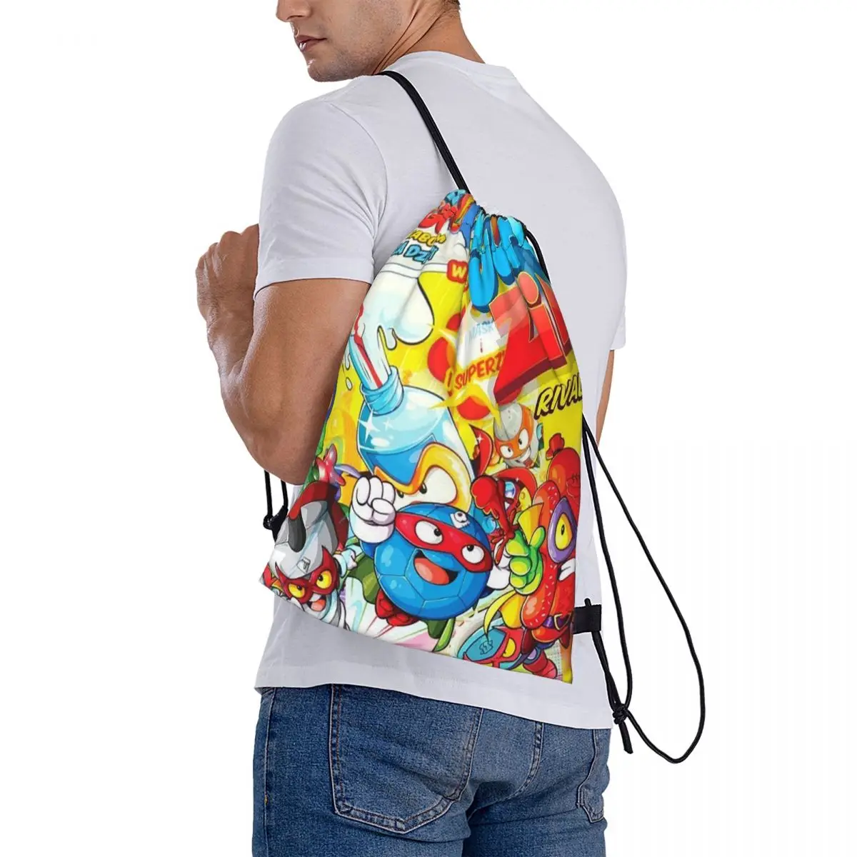 New Super Zings Cartoon Game Superzings Backpacks Fashion Drawstring Bags Storage Bag Book Bags for Man Woman School
New Super Zings Cartoon Game Superzings Backpacks Fashion Drawstring Bags Storage Bag Book Bags for Man Woman School
