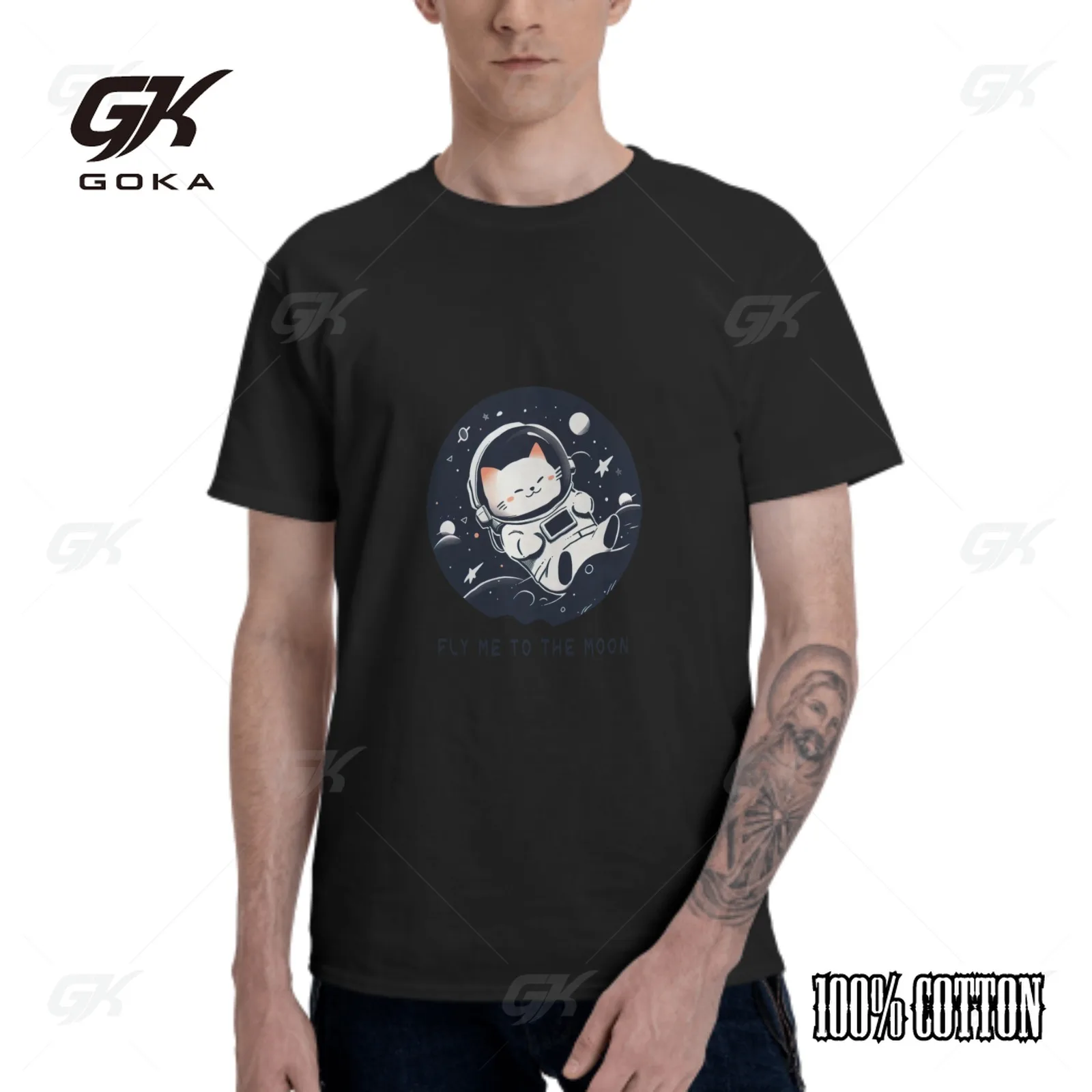 Funny Cat Astronaut Graphic Printed T Shirt Normal Tshirts Cotton Euro Size O-Neck Daily Casual Oversized Unisex Tees
Funny Cat Astronaut Graphic Printed T Shirt Normal Tshirts Cotton Euro Size O-Neck Daily Casual Oversized Unisex Tees