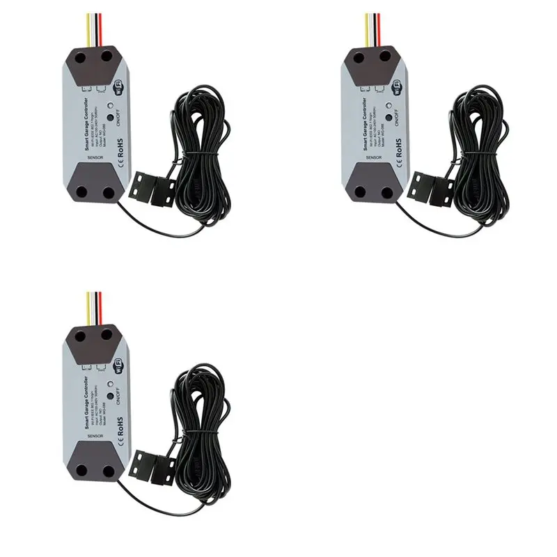 PHILE-3X Tuya Wifi Garage Door Controller Smart Door Switcher Work With Alexa Google Home Smart Life Tuya APP Control
PHILE-3X Tuya Wifi Garage Door Controller Smart Door Switcher Work With Alexa Google Home Smart Life Tuya APP Control