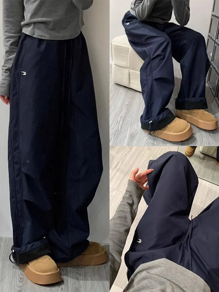 Свободные брюки-карго на подкладке, мужские осенне-зимние прямые брюки, повседневные свободные брюки, широкие брюки
Свободные брюки-карго на подкладке, мужские осенне-зимние прямые брюки, повседневные свободные брюки, широкие брюки