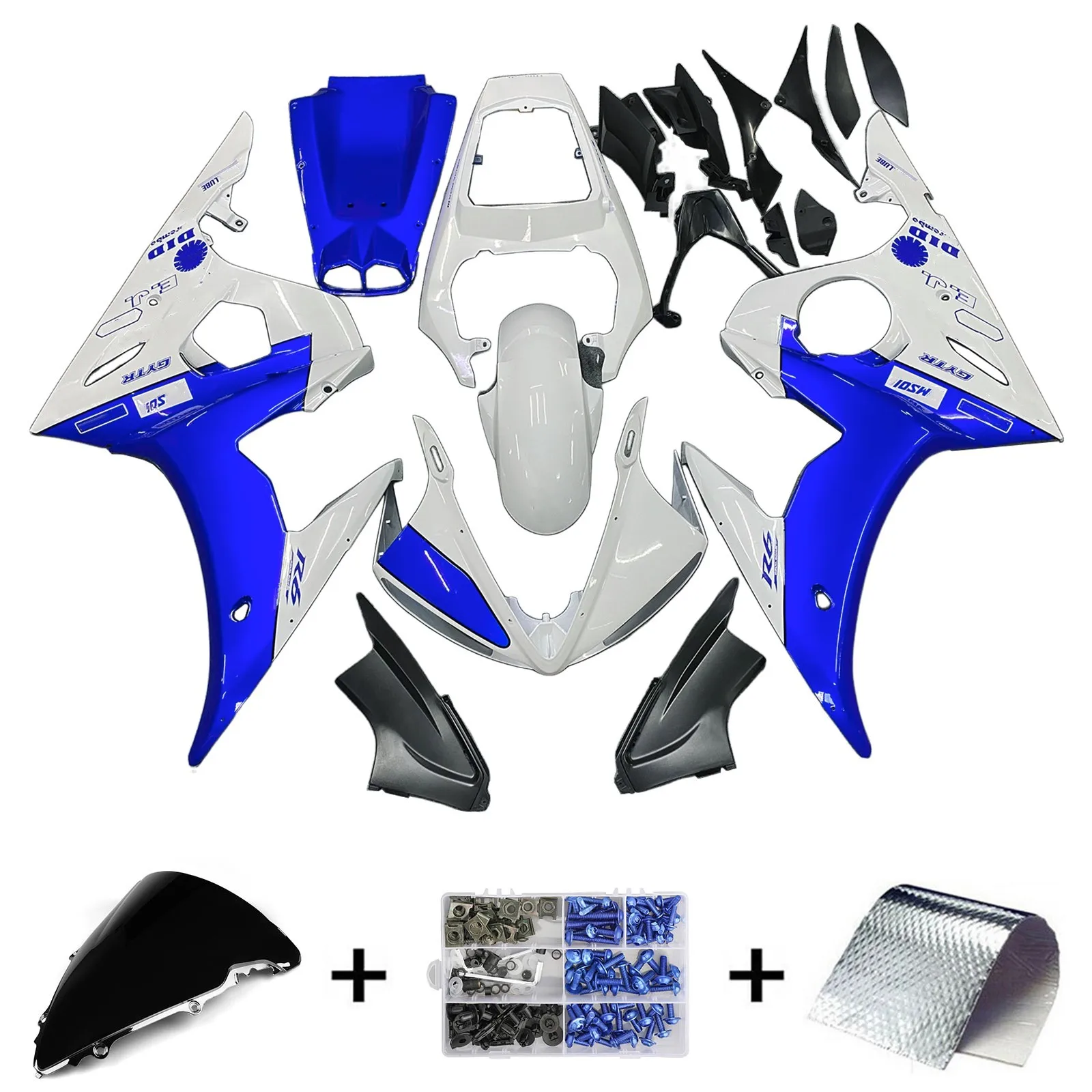 Topteng Injection Fairing Kit Bodywork For Yamaha YZF 600 R6 2003-2004 R6S 2006-2009
Topteng Injection Fairing Kit Bodywork For Yamaha YZF 600 R6 2003-2004 R6S 2006-2009