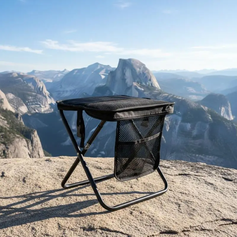 Camping Stool 2 In Folding Chair with Built In Cooler Bag for Hiking Backpacking BBQ Travel
Camping Stool 2 In Folding Chair with Built In Cooler Bag for Hiking Backpacking BBQ Travel
