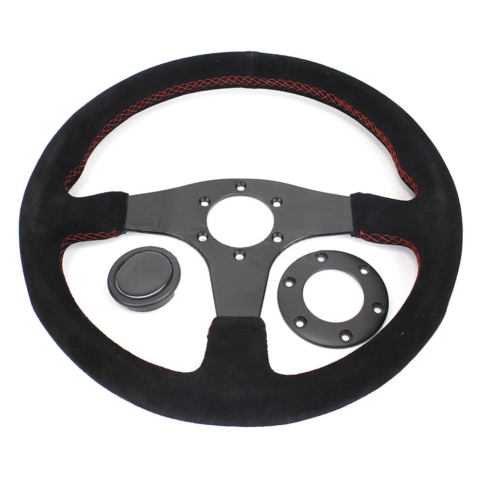 Car Modification Steering Wheel 14 Inch Frosted Flat Racing Sports Steering Wheel Tools Universal accesorios para el coche
Car Modification Steering Wheel 14 Inch Frosted Flat Racing Sports Steering Wheel Tools Universal accesorios para el coche 